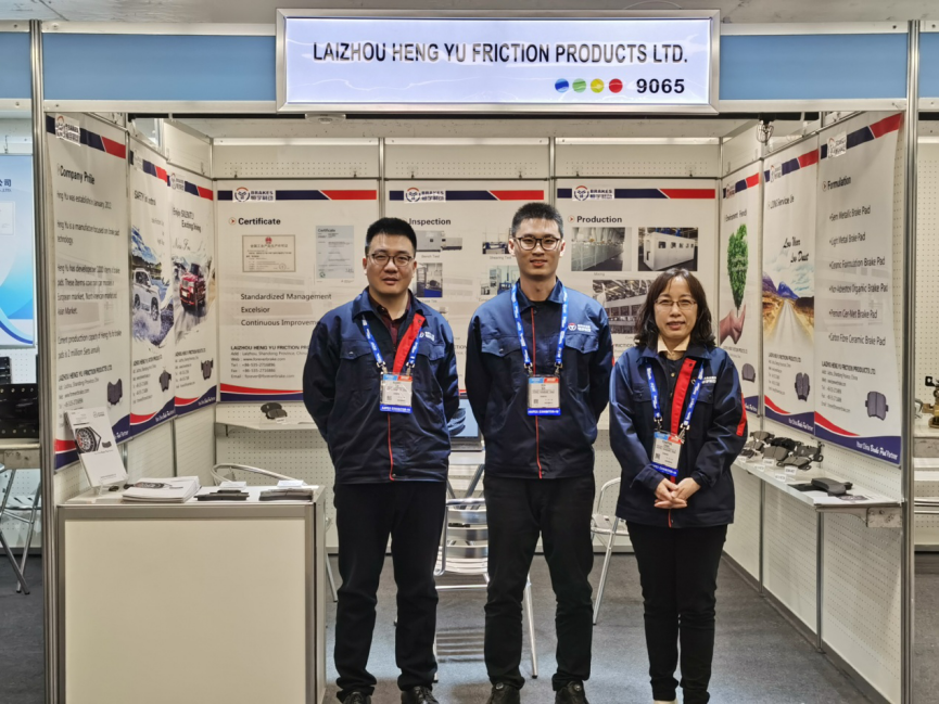 HENGBRAKE booth at AAPEX Las Vegas 2019